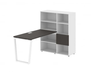 Рабочая станция EDIS EVRST 1113 Мокко Белый Белый