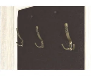 Вешалка Оскар-7 (А) Модена 01 Дуб сонома светлый Кожа крем