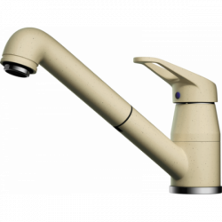 Смеситель Omoikiri Tateyama-S-Ma/Латунь/Гранит/Марципан