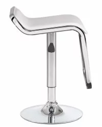 Стул барный DOBRIN CRACK Белый