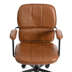 Кресло ALPHA иск. кожа, Brown (коричневый)