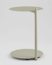 Журнальный столик Siara металл оливковый