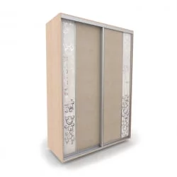 Шкаф-купе 2-х дверный Акцент-Вера КС 1600х600  Дуб молочный