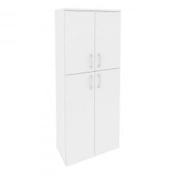 Шкаф высокий широкий ONIX O.ST-1.8 Белый Бриллиант