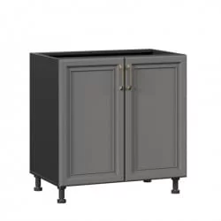 Тумба кухонная 800 Джелатто ЛД 241.060.000.132 Черный Оникс серый