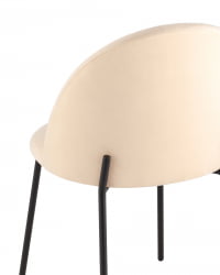 Стул Коди велюр Бежевый