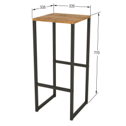 Табуретка Хайбол Дуб американский