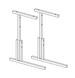 Каркас стола с регулировкой высоты АЛц.КР №3-5
