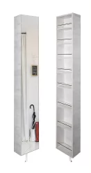 Шкаф в гостиную Лупо Шелф (левый) Беленый дуб