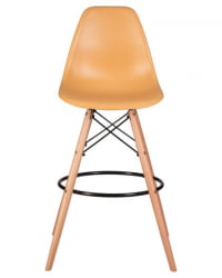 Стул барный DOBRIN DSW BAR (ножки светлый бук, цвет персиковый (NX-Y-06)) 2 шт