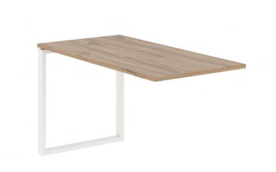 Брифинг-приставка EDIS EQB 1367 Дуб Денвер светлый Белый