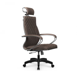 Кресло руководителя Metta L 2c 44C/K116 Infinity Easy Clean (MPES) Комплект 4 Светло-коричневое