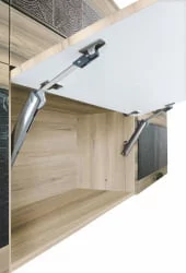 Шкаф-витрина лев/прав Бруклин 101.15 Дуб Кронберг/Лагода/Антрацит