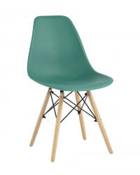 Стул Еамес Стиле ДСВ серо-зеленый (разборный каркас) / Eames Style DSW