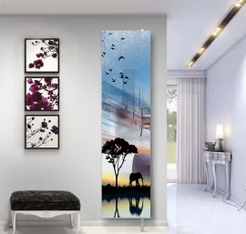 Поворотный зеркальный шкаф Drive SP Art Белый