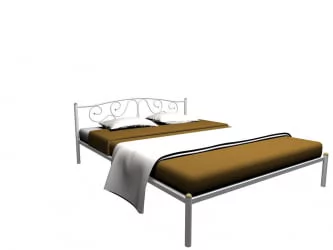 Кровать Ангелина 120х200 Желтый