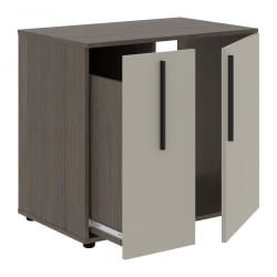 Тумба под фригобар VELION VGR 8655 Аметист Дуб Сильвер