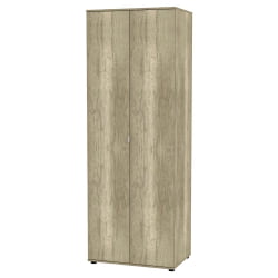 Шкаф распашный Алиса(H4)2230х800х540сторцевойручкой(ДКМ)