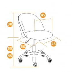 Кресло MELODY флок , олива, 23