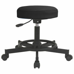 Кресло оператора РС12, без спинки, без подлокотников Черный