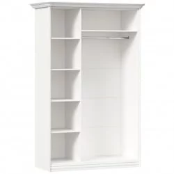 Шкаф трехстворчатый Джулия ЛД 695.010.000 Белый