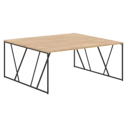 Стол письменный LOFTIS LWST 1716 Дуб Бофорд/Черный