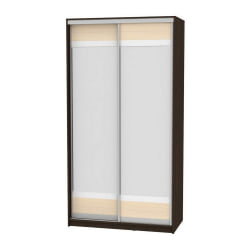 Шкаф-купе Б-220х120х60-3(Венге-ДМ-Д10Д10) / B-220х120х60-3(Венге-ДМ-D10D10)