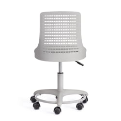 Детское кресло Kiddy ткань, серый