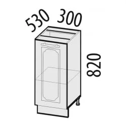 Стол лев/прав Милана 23.55 Сосна Астрид/Ваниль