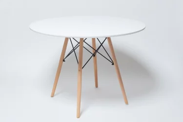 Стол обеденный ST-001 Белый 1000 мм