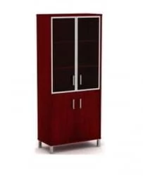 Стеллаж стекло тонированное В430.5 Бургунди