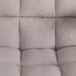 Кресло офисное Lugano Wh ткань teddy, светло-серый