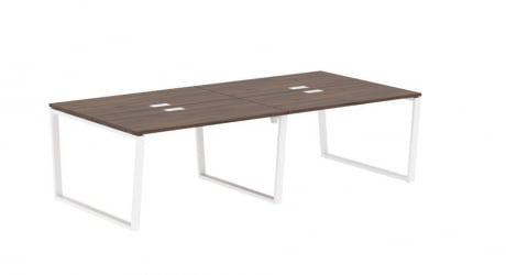 Бенч-система ЕДИС ЕВВСТ 2713 Дуб Денвер темный Белый / EDIS EVWST