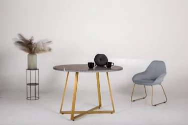 Стул Kent (С) Грей/Линк Золото