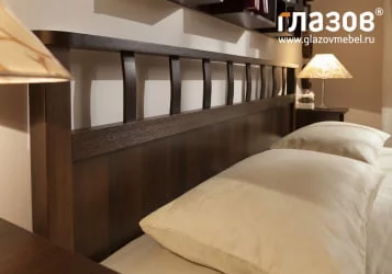 Кровать 180 на 200 Sherlock 46 Орех шоколадный (спальня)