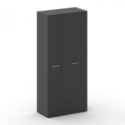 Гардероб широкий Кросс CРУ.ГБ-201 (Р) Базальт УМ/Черный УМ 896*460*2000 / CRU.GB-201 (R) UM/Черный UM