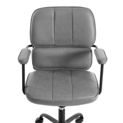 Кресло ALPHA иск. замша, Grey (Cерый)