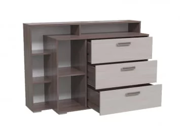 Комод 4-4423 Бодега светлая Бодега темная