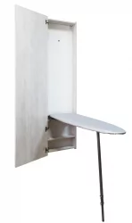 Шкаф со встроенной гладильной доской Iron Box Eco (левый) Беленый дуб