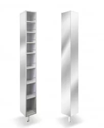 Шкаф в гостиную Спика Шелф Белый