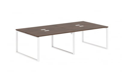 Бенч-система ЕДИС ЕКВСТ 2713 Дуб Денвер темный Белый / EDIS EQWST