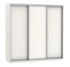 Шкаф-купе трехдверный Экспресс Трио Элемент 2100х2200h Белый снег
