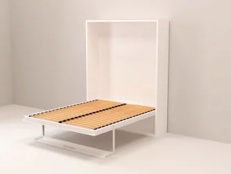 Кровать-трансформер Смарт 1 откидная К 1400 Ясень шимо темный