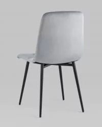 Стул Одди велюр Серый