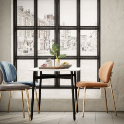 Стол обеденный Кросс Белый