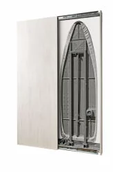 Шкаф-купе белый Iron Slim Eco (левый, купе) Беленый дуб