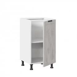 Тумба кухонная 450 Джамис ЛД 296.030.000.004 Белый Белый камень