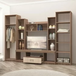 Гостиная Атлантида 2 Б Ясень шимо темный Ясень шимо светлый