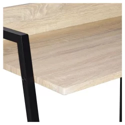 Стол на металлокаркасе BRABIX LOFT CD-003 Дуб натуральный