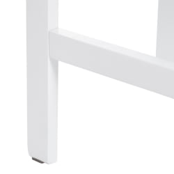 Стул CROSSMAN NEW, Многослойный березовый шпон, 41х40х100 см, white/велюр бежевый